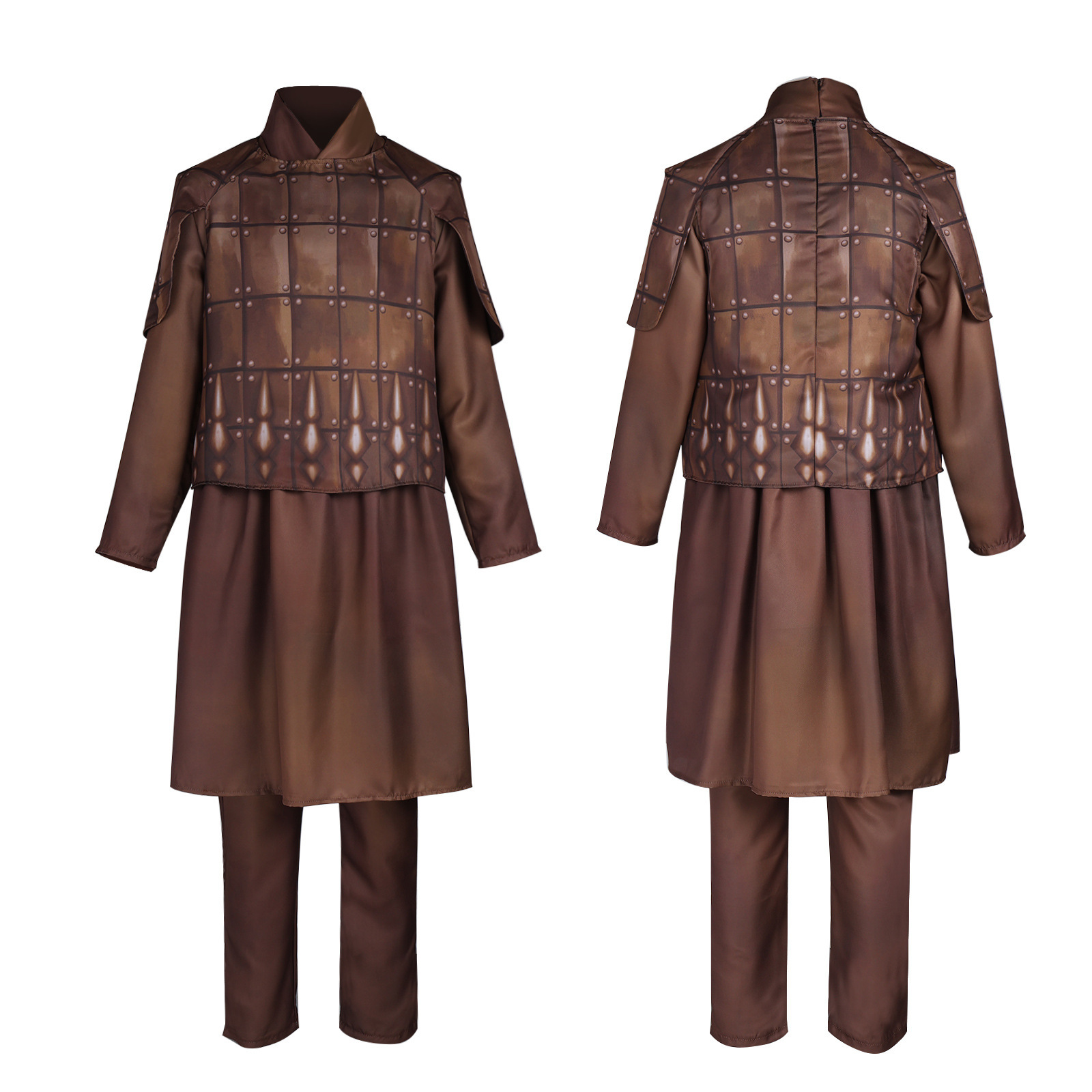 ชุดคอสเพลย์นักรบดินเผาสำหรับฮา - Ethnic Fashion Dress บทวิจารณ์และราคา