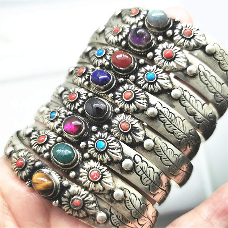 BB-398เนปาล Vintage กำไลข้อมือ - Ethnic Fashion Com บทวิจารณ์และราคา