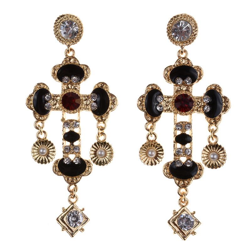ต่างหูแฟชั่นสไตล์บาโรกแบบใหม่  - Ethnic Indian Fashion บทวิจารณ์และราคา