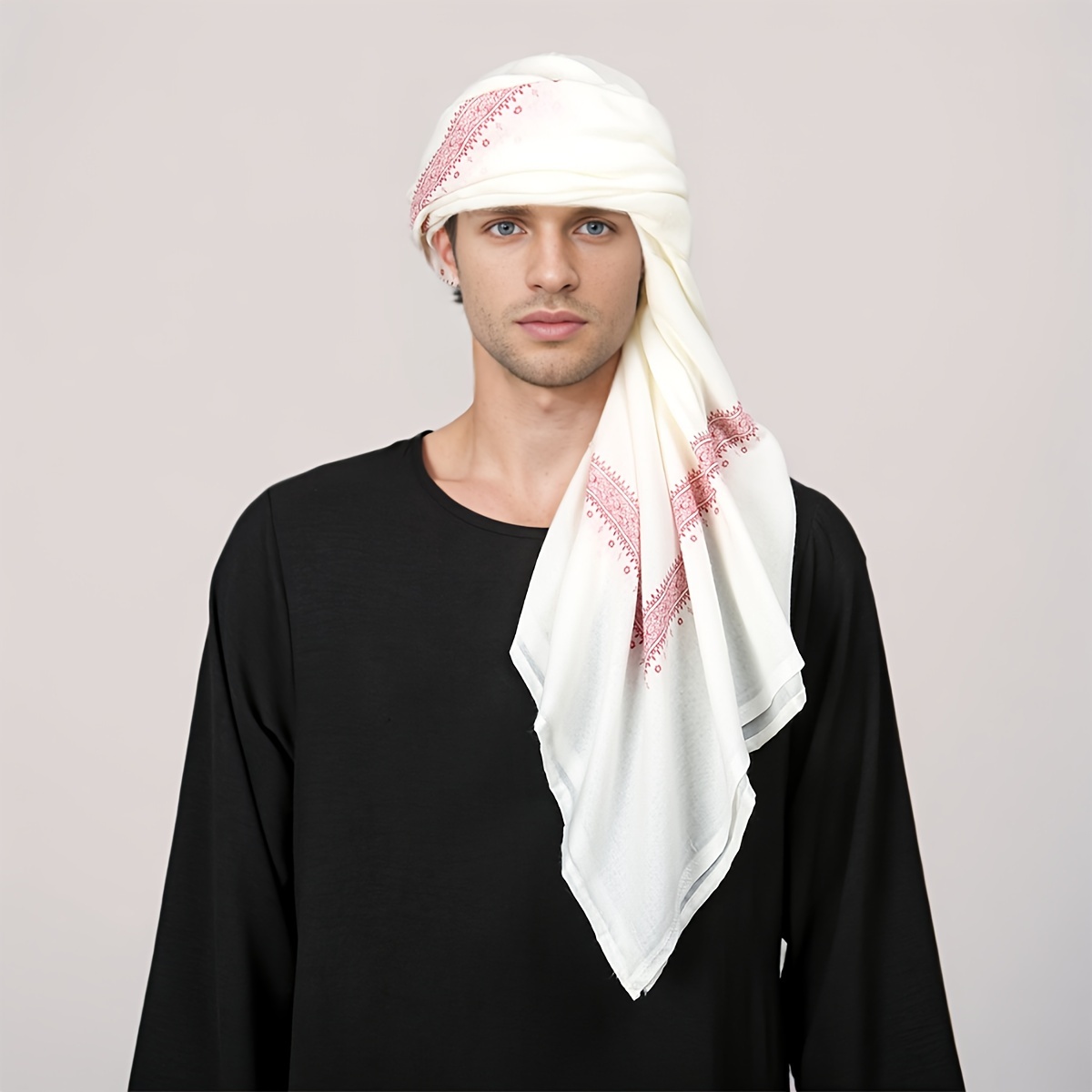 ผ้าโพกศีรษะผู้ชายลายวินเทจสไตล - Fashion Ethnic Wear For Men บทวิจารณ์และราคา