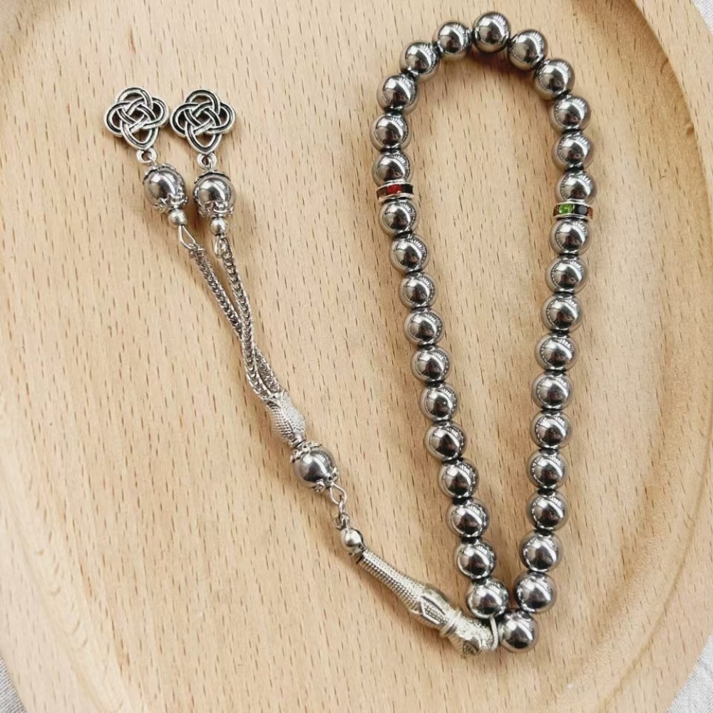สร้อยข้อมือลูกประคำออบซิเดียนส - Fashion Ethnic Wear For Men บทวิจารณ์และราคา