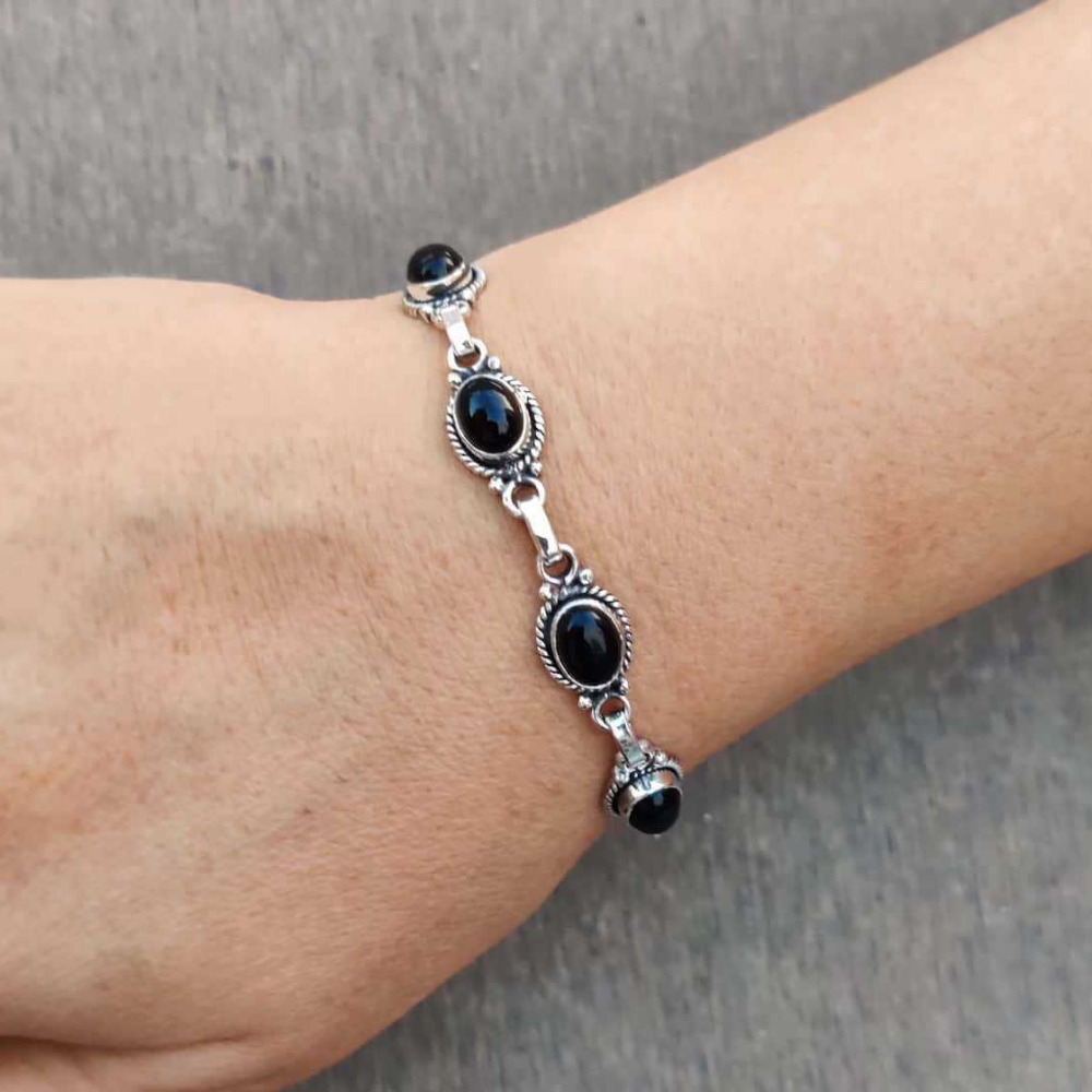 กำไลข้อมือแบบปรับได้สไตล์โกธิค - Fashion Ethnic Wear For Men บทวิจารณ์และราคา